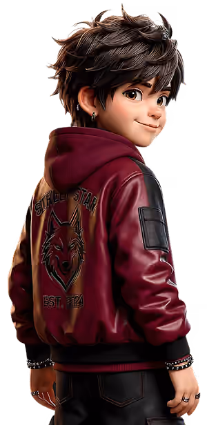 TechSMM street star character