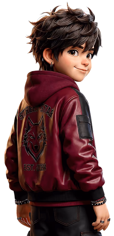 TechSMM street star character